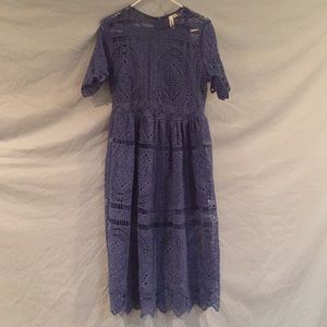 NWT blue lace dress